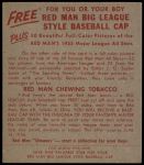 1955 Red Man #5 NL Johnny Logan<br />B55R 00 0931<br /><a class='button AddToCart' data-ajax='true' data-ajax-mode='replace' data-ajax-update='#cart-info' href='/AddToCart?itemId=7089977&quantity=1&type=0'>Add To Cart</a>