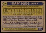 1987 Topps #320 Barry Bonds<br />ST01 06 8694<br /><a class='button AddToCart' data-ajax='true' data-ajax-mode='replace' data-ajax-update='#cart-info' href='/AddToCart?itemId=7090019&quantity=1&type=0'>Add To Cart</a>