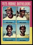 1975 Topps #616  -  Jim Rice / Dave Augustine / Pepe Mangual / John Scott Rookie Outfielders<br />ST01 06 8735<br /><a class='button AddToCart' data-ajax='true' data-ajax-mode='replace' data-ajax-update='#cart-info' href='/AddToCart?itemId=7091893&quantity=1&type=0'>Add To Cart</a>