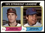 1974 Topps #207  -  Nolan Ryan / Tom Seaver Strikeout Leaders<br />B74T 10 2336<br /><a class='button AddToCart' data-ajax='true' data-ajax-mode='replace' data-ajax-update='#cart-info' href='/AddToCart?itemId=7091941&quantity=1&type=0'>Add To Cart</a>