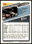 1993 Topps #150 Frank Thomas<br />ST01 06 8754<br /><a class='button AddToCart' data-ajax='true' data-ajax-mode='replace' data-ajax-update='#cart-info' href='/AddToCart?itemId=7094571&quantity=1&type=0'>Add To Cart</a>