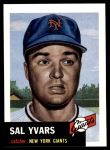 1953 Topps Archives #11 Sal Yvars<br />BT53-AW 11<br /><a class='button AddToCart' data-ajax='true' data-ajax-mode='replace' data-ajax-update='#cart-info' href='/AddToCart?itemId=7095517&quantity=1&type=0'>Add To Cart</a>
