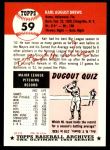 1953 Topps Archives #59 Karl Drews<br />BT53-AW 59<br /><a class='button AddToCart' data-ajax='true' data-ajax-mode='replace' data-ajax-update='#cart-info' href='/AddToCart?itemId=7095565&quantity=1&type=0'>Add To Cart</a>
