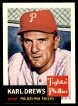 1953 Topps Archives #59 Karl Drews<br />BT53-AW 59<br /><a class='button AddToCart' data-ajax='true' data-ajax-mode='replace' data-ajax-update='#cart-info' href='/AddToCart?itemId=7095565&quantity=1&type=0'>Add To Cart</a>