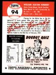 1953 Topps Archives #94 Bill Kennedy<br />BT53-AW 94<br /><a class='button AddToCart' data-ajax='true' data-ajax-mode='replace' data-ajax-update='#cart-info' href='/AddToCart?itemId=7095597&quantity=1&type=0'>Add To Cart</a>