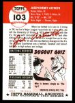 1953 Topps Archives #103 Joe Astroth<br />BT53-AW 103<br /><a class='button AddToCart' data-ajax='true' data-ajax-mode='replace' data-ajax-update='#cart-info' href='/AddToCart?itemId=7095606&quantity=1&type=0'>Add To Cart</a>