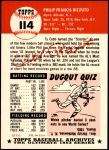 1953 Topps Archives #114 Phil Rizzuto<br />BT53-AW 114<br /><a class='button AddToCart' data-ajax='true' data-ajax-mode='replace' data-ajax-update='#cart-info' href='/AddToCart?itemId=7095616&quantity=1&type=0'>Add To Cart</a>