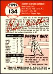 1953 Topps Archives #134 Rube Walker<br />BT53-AW 134<br /><a class='button AddToCart' data-ajax='true' data-ajax-mode='replace' data-ajax-update='#cart-info' href='/AddToCart?itemId=7095636&quantity=1&type=0'>Add To Cart</a>