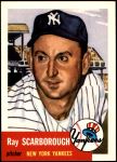 1953 Topps Archives #213 Ray Scarborough<br />BT53-AW 213<br /><a class='button AddToCart' data-ajax='true' data-ajax-mode='replace' data-ajax-update='#cart-info' href='/AddToCart?itemId=7095714&quantity=1&type=0'>Add To Cart</a>