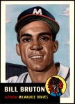 1953 Topps Archives #214 Bill Bruton<br />BT53-AW 214<br /><a class='button AddToCart' data-ajax='true' data-ajax-mode='replace' data-ajax-update='#cart-info' href='/AddToCart?itemId=7095715&quantity=1&type=0'>Add To Cart</a>