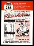1953 Topps Archives #256 Les Peden<br />BT53-AW 256<br /><a class='button AddToCart' data-ajax='true' data-ajax-mode='replace' data-ajax-update='#cart-info' href='/AddToCart?itemId=7095754&quantity=1&type=0'>Add To Cart</a>