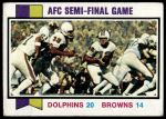 #136 AFC Semi-Final Bob Griese / Larry Csonka / Jim Kiick 