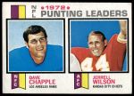 #6 Punting Leaders Dave Chapple / Jerrell Wilson 