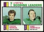 #4 Scoring Leaders Chester Marcol / Bobby Howfield 