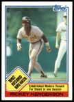 1983 Topps #2  -  Rickey Henderson Record Breaker<br />ST01 06 8778<br /><a class='button AddToCart' data-ajax='true' data-ajax-mode='replace' data-ajax-update='#cart-info' href='/AddToCart?itemId=7098833&quantity=1&type=0'>Add To Cart</a>