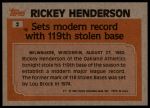 1983 Topps #2  -  Rickey Henderson Record Breaker<br />ST01 06 8779<br /><a class='button AddToCart' data-ajax='true' data-ajax-mode='replace' data-ajax-update='#cart-info' href='/AddToCart?itemId=7098836&quantity=1&type=0'>Add To Cart</a>