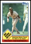 1983 Topps #2  -  Rickey Henderson Record Breaker<br />ST01 06 8782<br /><a class='button AddToCart' data-ajax='true' data-ajax-mode='replace' data-ajax-update='#cart-info' href='/AddToCart?itemId=7098845&quantity=1&type=0'>Add To Cart</a>