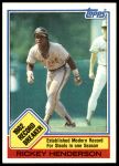 1983 Topps #2  -  Rickey Henderson Record Breaker<br />ST01 06 8783<br /><a class='button AddToCart' data-ajax='true' data-ajax-mode='replace' data-ajax-update='#cart-info' href='/AddToCart?itemId=7098848&quantity=1&type=0'>Add To Cart</a>