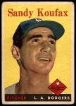 #187 Sandy Koufax 