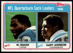 #3 Sacks Leaders Al 'Bubba' Baker / Gary Johnson 