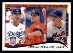 #113 NL ERA Leaders Clayton Kershaw / Jose Fernandez / Matt Harvey 