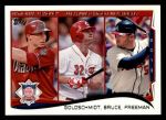 #143 NL RBI Leaders Paul Goldschmidt / Jay Bruce / Freddie Freeman 