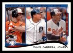 #153 AL RBI Leaders Chris Davis / Miguel Cabrera / Adam Jones 