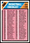 #257 Checklist  