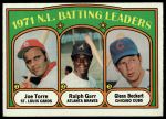 #85 NL Batting Leaders Glenn Beckert / Ralph Garr / Joe Torre 