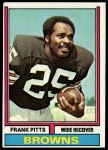 #11 Frank Pitts 1973 Stats One Asterisk 