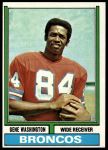 #63 Gene Washington 1973 Stats One Asterisk 