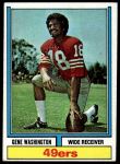 #46 Gene Washington  1973 Stats One Asterisk 