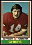 #7 Ed Podolak 1973 Stats One Asterisk 