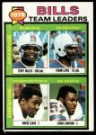 #57 Bills Team Leaders & Checklist Terry Miller / Frank Lewis / Mario Clark / Lucius Sanford 
