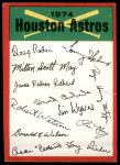 Houston Astros Red Team Checklist  