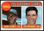 #519 Yankees Rookies Len Boehmer / Gerry Kenney 