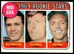 #628 Red Sox Rookies Billy Conigliaro / Syd O'Brien / Fred Wenz 