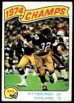 #526 AFC Championship Game Terry Bradshaw / Franco Harris 
