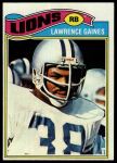 #21 Lawrence Gaines 