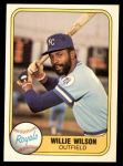 #29 Willie Wilson 
