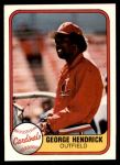 #542 George Hendrick 