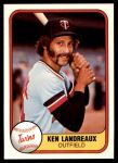 #553 Ken Landreaux 