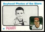 #346 Boyhood Photo Gaylord Perry  