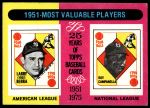 #189 1951 MVPs Yogi Berra / Roy Campanella 