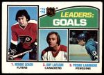 #1 Goals Leaders Reggie Leach / Guy LaFleur / Pierre Larouche 