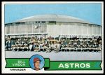 #381 Astros Team Checklist Bill Virdon 