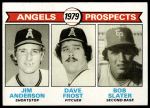 #703 Angels Prospects Jim Anderson / Dave Frost / Bob Slater 