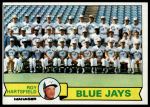 #282 Blue Jays Team Checklist Roy Hartsfield 