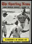 #306 1969 World Series - Game #2 - Clendenon's HR Breaks Ice Donn Clendenon 