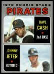 #141 Pirates Rookies Dave Cash / Johnny Jeter 